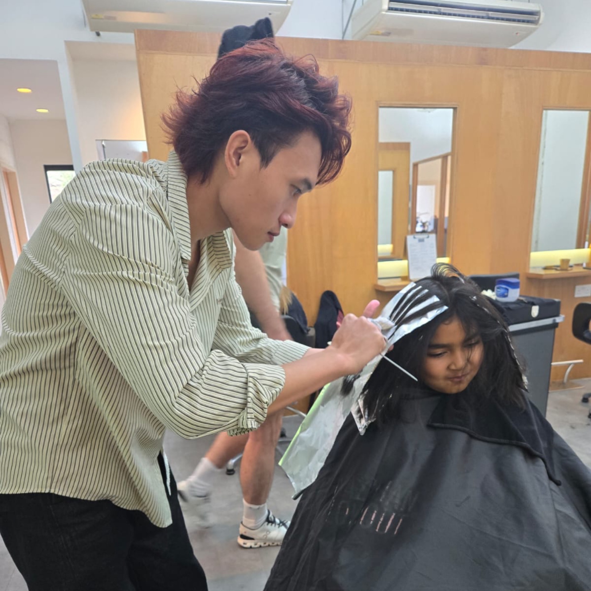Kids Creative Highlights at Trimmings & Spa