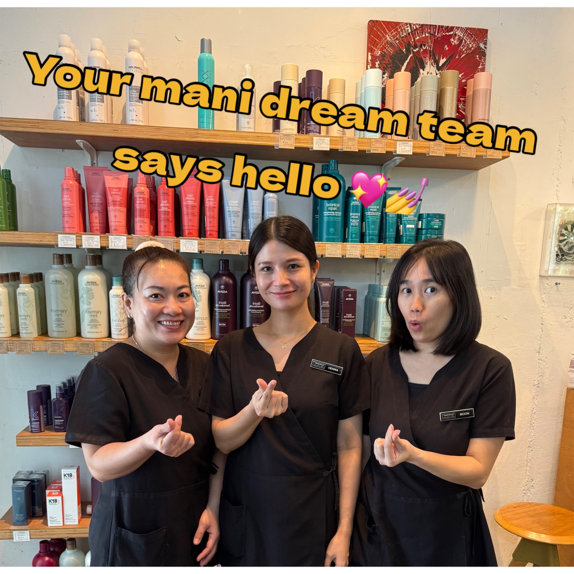 Manicure and Pedicure at Trimmings Salon & Spa