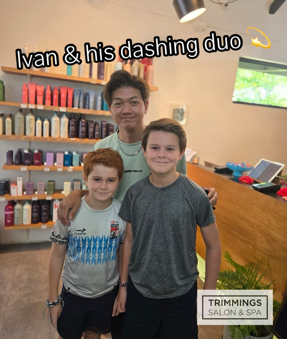 Kids Cut at Trimmings Salon & Spa